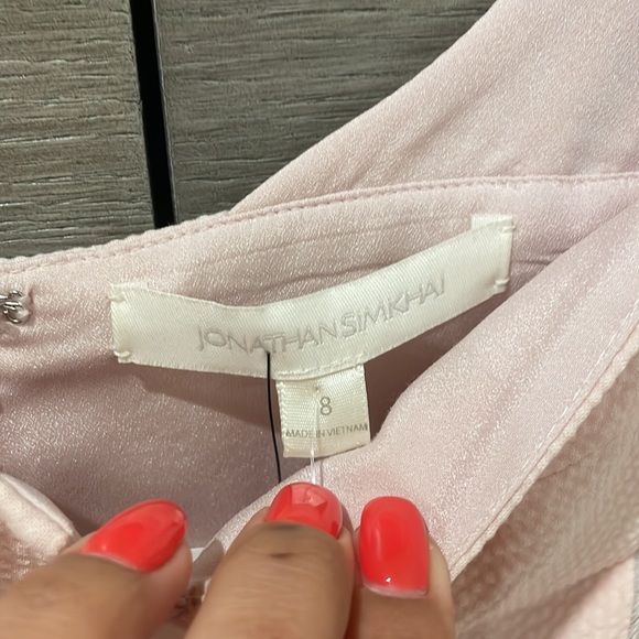 Jonathan Simkhai Seersucker Bustier Mini Dress - Picture 8 of 8